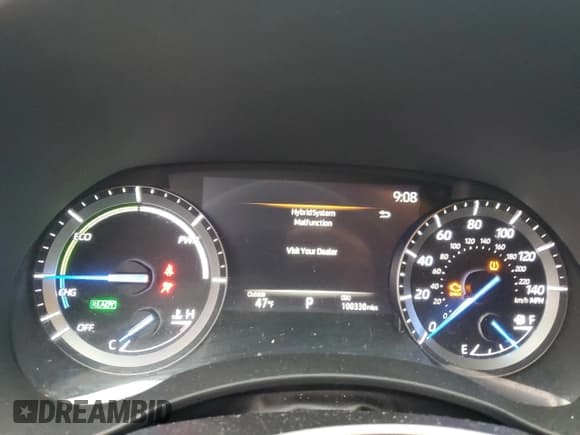 ✅ 2021 Toyota Highlander Hybrid Platinum • VIN: 5TDEBRCH8MS028654 • Lot: 90233355. Listed on Copart with 100,330 mi. Free auction sales archive from the USA and detailed vehicle history report at DreamBid. Image 9.