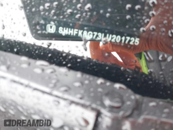 ✅ 2020 Honda Civic Type R Touring • VIN: SHHFK8G73LU201725 • Lot: 43737266. Listed on IAAI with 79,281 mi. Free auction sales archive from the USA and detailed vehicle history report at DreamBid. Image 9.