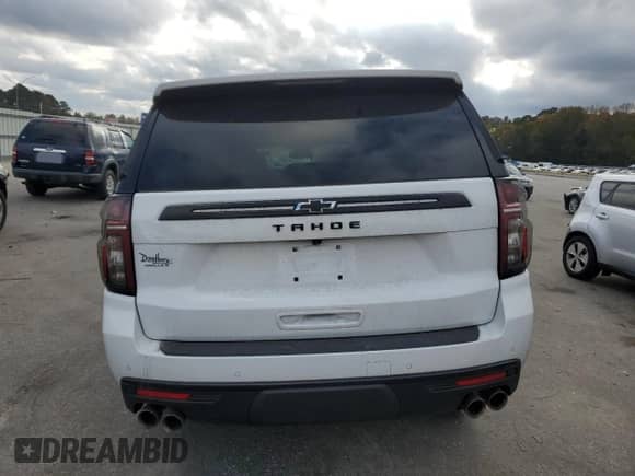 2024 Chevrolet Tahoe Z71 with VIN 1GNSKPKLXRR128006, listed as a Copart auction lot 79812694 with 24,199 mi miles and Salvage title. Bid and sale history available at DreamBid. Image 6.