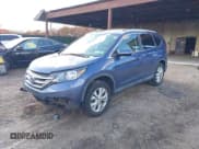 ✅ 2013 Honda CR-V EX-L • VIN: 2HKRM4H78DH685488 • Lot: 43576019. Listed on IAAI with 112,998 mi. Free auction sales archive from the USA and detailed vehicle history report at DreamBid. Image 2.