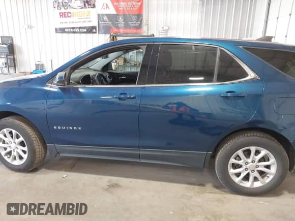 2020 Chevrolet Equinox LT with VIN 3GNAXUEV4LL151143, listed as a IAAI auction lot 43100439 with 50,646 mi miles and . Bid and sale history available at DreamBid. Image 14.
