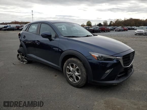 ✅ 2021 Mazda CX-3 Sport • VIN: JM1DKFB75M1501930 • Лот: 90849775. Опубликован ранее на Copart с пробегом 44 395 миль. Бесплатный доступ к архиву аукционных продаж из США и подробный отчёт об истории автомобиля на DreamBid. Изображение 4.