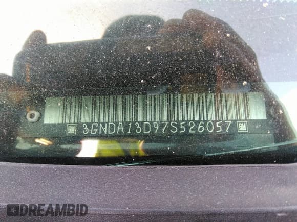 ✅ 2007 Chevrolet HHR LS • VIN: 3GNDA13D97S526057 • Lot: 37012705. Listed on IAAI with Not provided. Free auction sales archive from the USA and detailed vehicle history report at DreamBid. Image 9.