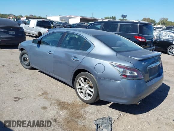 ✅ 2012 Nissan Maxima SV • VIN: 1N4AA5AP4CC829639 • Lot: 43616583. Listed on IAAI with Not provided. Free auction sales archive from the USA and detailed vehicle history report at DreamBid. Image 3.