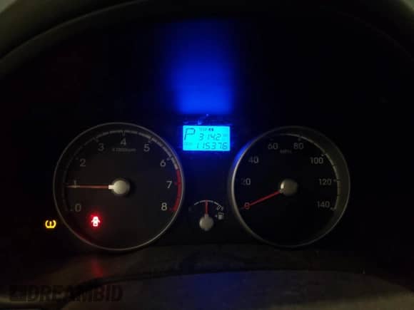 2010 Hyundai Accent SE with VIN KMHCN3AC5AU154590, listed as a Copart auction lot 85150054 with 115,376 mi miles and Salvage title. Bid and sale history available at DreamBid. Image 9.