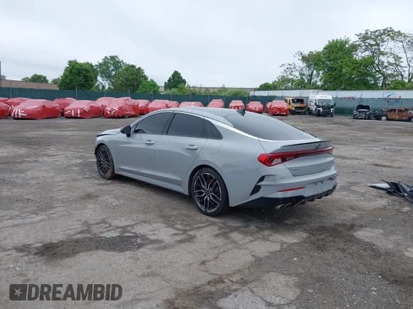 ✅ 2021 Kia K5 GT • VIN: 5XXG44J80MG079284 • Lot: 42192695. Listed on IAAI with 33,891 mi. Free auction sales archive from the USA and detailed vehicle history report at DreamBid. Image 3.