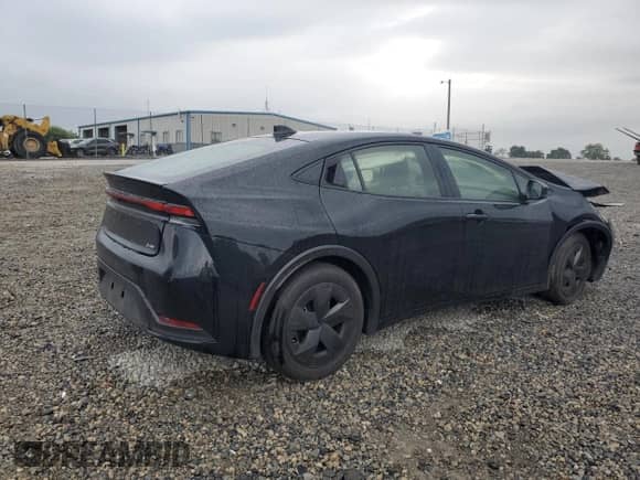 2025 Toyota Prius LE с VIN JTDACAAUXS3049419, выставлен на аукционе Copart как лот 81306805 с пробегом 17 985 миль миль и Списание • Salvage title. История ставок и продаж доступна на DreamBid. Изображение 3.