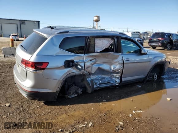 ✅ 2023 Volkswagen Atlas SEL • VIN: 1V2BR2CA0PC513545 • Lot: 92368355. Listed on Copart with 44,475 mi. Free auction sales archive from the USA and detailed vehicle history report at DreamBid. Image 3.