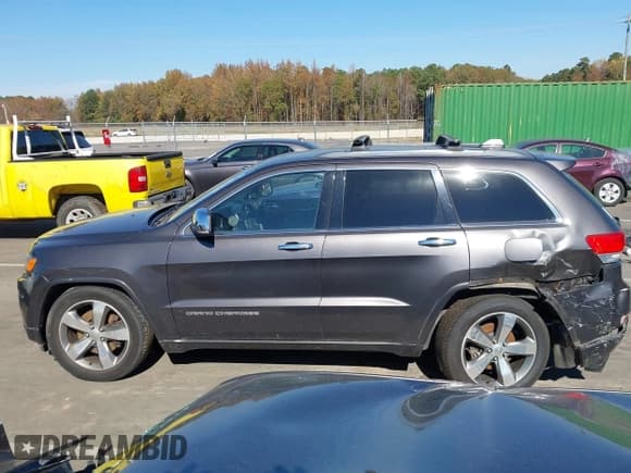 ✅ 2015 Jeep Grand Cherokee Overland • VIN: 1C4RJFCT8FC846526 • Lot: 43623751. Listed on IAAI with 171,050 mi. Free auction sales archive from the USA and detailed vehicle history report at DreamBid. Image 14.