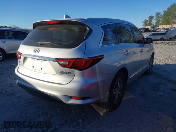 ✅ 2020 Infiniti QX60 Luxe • VIN: 5N1DL0MN2LC546831 • Lot: 41232325. Listed on IAAI with 49,858 mi. Free auction sales archive from the USA and detailed vehicle history report at DreamBid. Image 4.