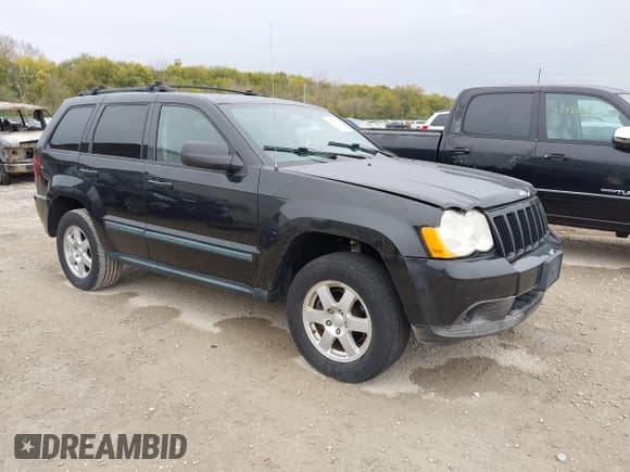 ✅ 2008 Jeep Grand Cherokee Laredo • VIN: 1J8GR48K88C206512 • Lot: 43559792. Listed on IAAI with 215,586 mi. Free auction sales archive from the USA and detailed vehicle history report at DreamBid. Image 1.