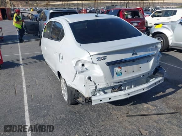 ✅ 2022 Mitsubishi Mirage ES • VIN: ML32FUFJ3NHF09383 • Лот: 42528761. Опубликован ранее на IAAI с пробегом 28 882 миль. Бесплатный доступ к архиву аукционных продаж из США и подробный отчёт об истории автомобиля на DreamBid. Изображение 3.