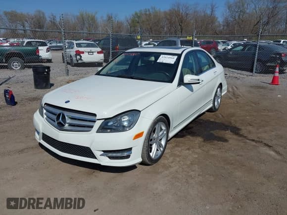 ✅ 2012 Mercedes-Benz C 300 Sport • VIN: WDDGF8BB8CA714148 • Lot: 42024060. Listed on IAAI with 80,908 mi. Free auction sales archive from the USA and detailed vehicle history report at DreamBid. Image 2.