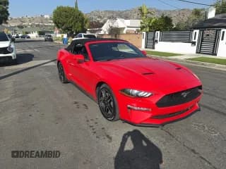 ✅ 2023 Ford Mustang EcoBoost • VIN: 1FATP8UH5P5104316 • Lot: 85412295. Listed on Copart with 50,209 mi. Free auction sales archive from the USA and detailed vehicle history report at DreamBid. Image 1.