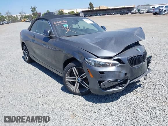 ✅ 2017 BMW 2 Series 230i • VIN: WBA2K9C34H7A26309 • Lot: 42304310. Wystawiony na IAAI z przebiegiem 52 642 mil. Bezpłatny archiwum sprzedaży aukcyjnych z USA i szczegółowy raport historii pojazdu na DreamBid. Zdjęcie 1.