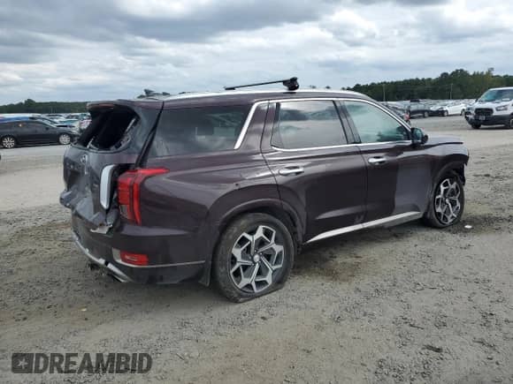 ✅ 2022 Hyundai Palisade Calligraphy • VIN: KM8R7DHE0NU356034 • Lot: 70892474. Wystawiony na Copart z przebiegiem 75 609 mil mil. Skorzystaj z bezpłatnego archiwum sprzedaży aukcyjnych z USA i zobacz szczegółowy raport historii pojazdu na DreamBid. Zdjęcie 3.