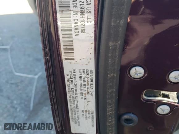 ✅ 2022 Dodge Challenger SRT Hellcat Redeye Widebody • VIN: 2C3CDZL97NH102788 • Lot: 44738075. Wystawiony na Copart z przebiegiem 2 889 mil. Bezpłatny archiwum sprzedaży aukcyjnych z USA i szczegółowy raport historii pojazdu na DreamBid. Zdjęcie 12.