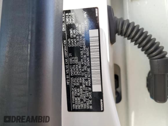 ✅ 2015 Volvo XC60 T6 • VIN: YV4902RK2F2721325 • Лот: 90542415. Опубликован ранее на Copart с пробегом 124 268 миль. Бесплатный доступ к архиву аукционных продаж из США и подробный отчёт об истории автомобиля на DreamBid. Изображение 12.