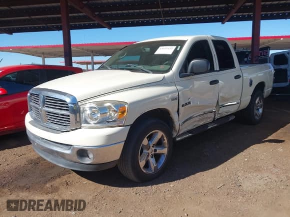 ✅ 2008 Dodge 1500 ST • VIN: 1D7HU18258J164035 • Lot: 43355122. Listed on IAAI with 306,224 mi. Free auction sales archive from the USA and detailed vehicle history report at DreamBid. Image 2.