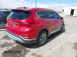 2019 Hyundai Santa Fe Ultimate with VIN 5NMS5CAD4KH039545, listed as a IAAI auction lot 41741828 with 92,040 mi miles and . Bid and sale history available at DreamBid. Image 4.