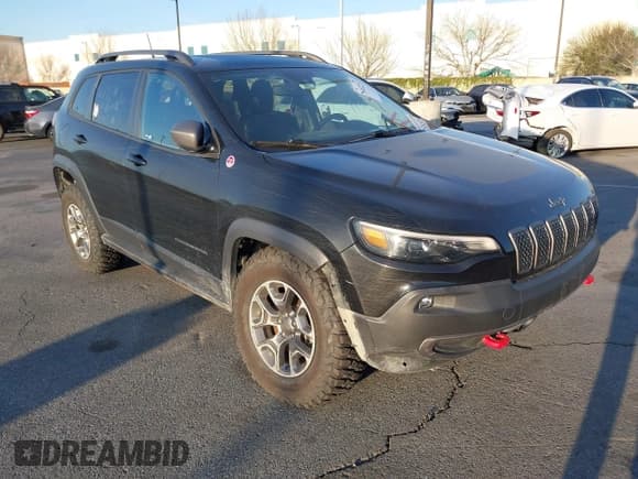 ✅ 2021 Jeep Cherokee Trailhawk • VIN: 1C4PJMBX9MD163032 • Лот: 41542937. Опубликован ранее на IAAI с пробегом 32 935 миль. Бесплатный доступ к архиву аукционных продаж из США и подробный отчёт об истории автомобиля на DreamBid. Изображение 1.