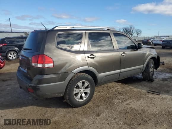 ✅ 2009 Kia Borrego EX • VIN: KNDJH741495039165 • Lot: 80456814. Listed on Copart with Not provided. Free auction sales archive from the USA and detailed vehicle history report at DreamBid. Image 3.