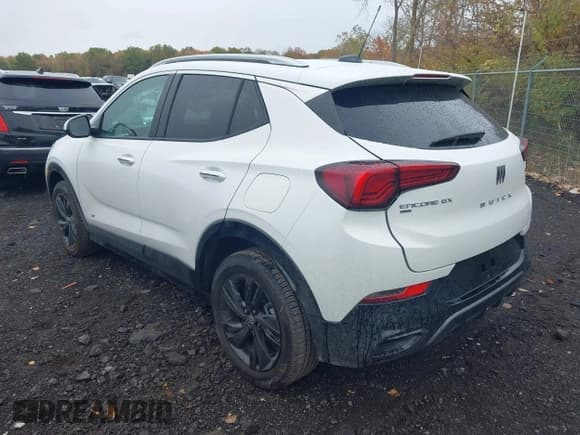 ✅ 2025 Buick Encore GX Sport Touring • VIN: KL4AMESL0SB116555 • Lot: 43499684. Listed on IAAI with 1,777 mi. Free auction sales archive from the USA and detailed vehicle history report at DreamBid. Image 3.