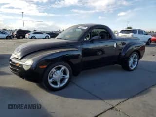 ✅ 2004 Chevrolet SSR LS • VIN: 1GCES14P14B111213 • Lot: 76535124. Listed on Copart with 92,939 mi. Free auction sales archive from the USA and detailed vehicle history report at DreamBid. Image 1.