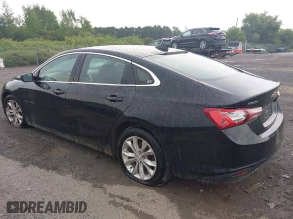 2020 Chevrolet Malibu LT with VIN 1G1ZD5ST1LF035804, listed as a IAAI auction lot 42921606 with 106,715 mi miles and . Bid and sale history available at DreamBid. Image 3.