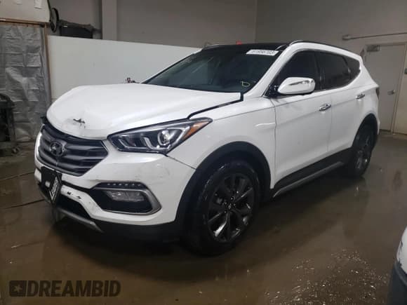 ✅ 2017 Hyundai Santa Fe Ultimate • VIN: 5XYZWDLA9HG497332 • Лот: 81956703. Опубликован ранее на Copart с пробегом 64 637 миль. Бесплатный доступ к архиву аукционных продаж из США и подробный отчёт об истории автомобиля на DreamBid. Изображение 1.