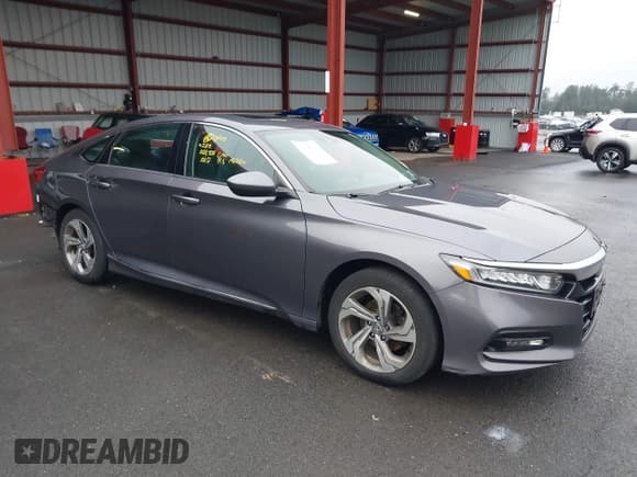 ✅ 2020 Honda Accord EX • VIN: 1HGCV1F44LA138011 • Lot: 43634282. Listed on IAAI with 122,507 mi. Free auction sales archive from the USA and detailed vehicle history report at DreamBid. Image 1.