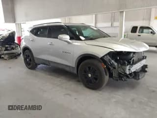 ✅ 2020 Chevrolet Blazer LT • VIN: 3GNKBHRS6LS646203 • Lot: 43366450. Listed on IAAI with 71,334 mi. Free auction sales archive from the USA and detailed vehicle history report at DreamBid. Image 1.