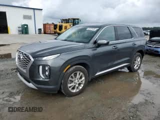 2022 Hyundai Palisade SE z VIN KM8R14HE6NU474302, wystawiony jako Copart lot #60425445 z przebiegiem 61 402 mil mil oraz Szkoda całkowita • Salvage title. Historia ofert i sprzedaży dostępna na DreamBid. Obrazek 1.