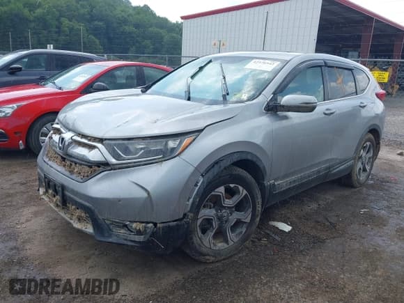 ✅ 2018 Honda CR-V EX-L • VIN: 7FARW2H85JE089759 • Lot: 42576542. Listed on IAAI with 53,000 mi. Free auction sales archive from the USA and detailed vehicle history report at DreamBid. Image 2.