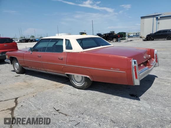 ✅ 1976 Cadillac DeVille • VIN: 6D49S6Q129255 • Лот: 53123314. Опубликован ранее на Copart с пробегом 86 973 миль. Бесплатный доступ к архиву аукционных продаж из США и подробный отчёт об истории автомобиля на DreamBid. Изображение 2.