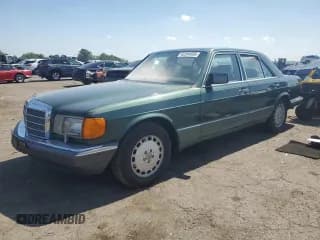 ✅ 1991 Mercedes-Benz 350 • VIN: WDBCB34E0MA587376 • Lot: 62264555. Listed on Copart with 282,391 mi. Free auction sales archive from the USA and detailed vehicle history report at DreamBid. Image 1.