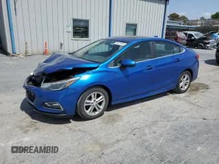 ✅ 2016 Chevrolet Cruze LT • VIN: 1G1BE5SM5G7252585 • Lot: 53671935. Listed on Copart with 109,655 mi. Free auction sales archive from the USA and detailed vehicle history report at DreamBid. Image 1.