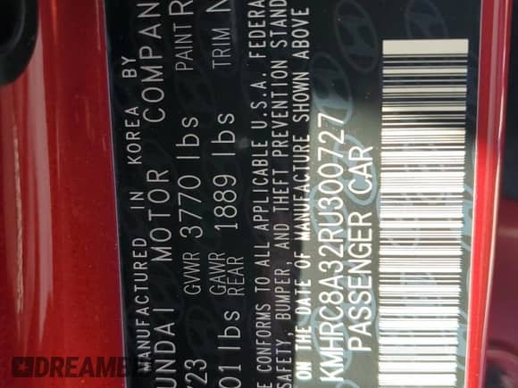 2024 Hyundai Venue SEL с VIN KMHRC8A32RU300727, выставлен на аукционе Copart как лот 73890674 с пробегом 6 869 миль миль и Списание • Salvage title. История ставок и продаж доступна на DreamBid. Изображение 12.