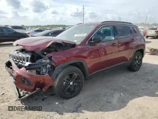 ✅ 2022 Jeep Compass Latitude • VIN: 3C4NJCBB2NT156618 • Lot: 87395335. Listed on Copart with 33,794 mi. Free auction sales archive from the USA and detailed vehicle history report at DreamBid. Image 1.