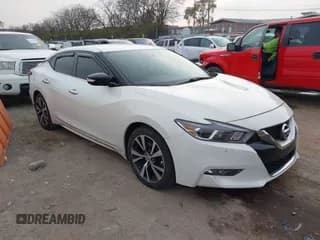 ✅ 2017 Nissan Maxima SV • VIN: 1N4AA6AP5HC421650 • Lot: 43755797. Listed on IAAI with 165,090 mi. Free auction sales archive from the USA and detailed vehicle history report at DreamBid. Image 1.