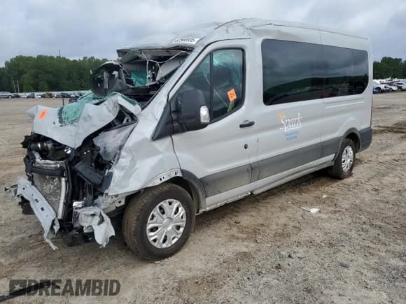 ✅ 2024 Ford Transit Passenger XL • VIN: 1FBAX2CG7RKB50763 • Lot: 62568935. Listed on Copart with Not provided. Free auction sales archive from the USA and detailed vehicle history report at DreamBid. Image 1.