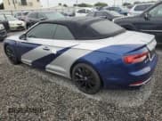 ✅ 2018 Audi A5 Cabriolet Prestige • VIN: WAU2NGF53JN013817 • Lot: 74196474. Listed on Copart with Not provided. Free auction sales archive from the USA and detailed vehicle history report at DreamBid. Image 2.