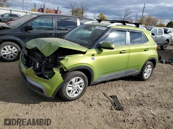 ✅ 2020 Hyundai Venue SEL • VIN: KMHRC8A38LU037280 • Lot: 90683685. Listed on Copart with 71,565 mi. Free auction sales archive from the USA and detailed vehicle history report at DreamBid. Image 1.