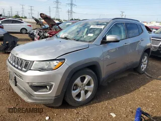 ✅ 2017 Jeep Compass Latitude • VIN: 3C4NJDBBXHT618787 • Lot: 70528405. Wystawiony na Copart z przebiegiem 96 628 mil. Bezpłatny archiwum sprzedaży aukcyjnych z USA i szczegółowy raport historii pojazdu na DreamBid. Zdjęcie 1.