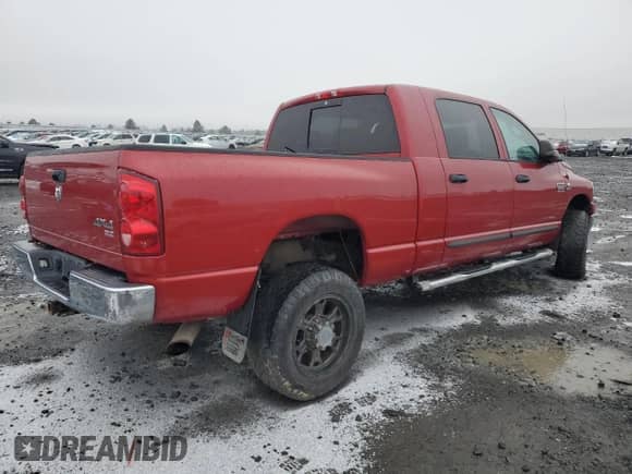 2008 Dodge 3500 SXT with VIN 3D7MX39A58G134414, listed as a Copart auction lot 85731164 with 99,591 mi miles and Salvage title. Bid and sale history available at DreamBid. Image 3.