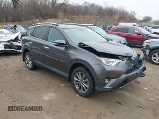 ✅ 2017 Toyota RAV4 Limited • VIN: 2T3DFREV5HW589126 • Lot: 41060601. Listed on IAAI with 85,935 mi. Free auction sales archive from the USA and detailed vehicle history report at DreamBid. Image 1.