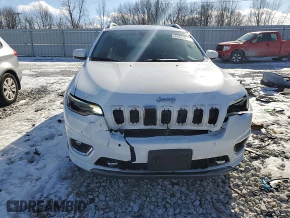 ✅ 2019 Jeep Cherokee Overland • VIN: 1C4PJMJX4KD341766 • Lot: 44403875. Listed on Copart with 71,806 mi. Free auction sales archive from the USA and detailed vehicle history report at DreamBid. Image 5.