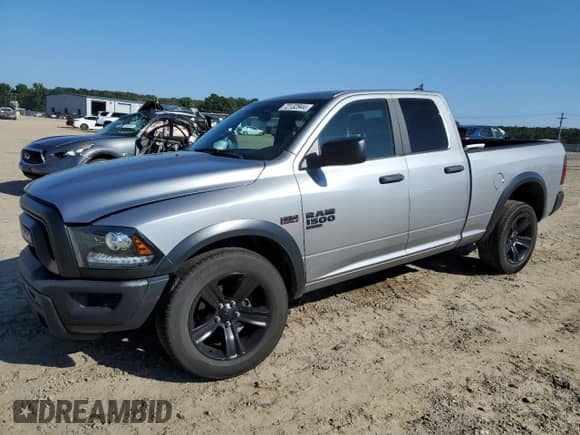 2021 Ram 1500 Warlock z VIN 1C6RR6GT8MS534834, wystawiony jako Copart lot #72132944 z przebiegiem 31 638 mil mil oraz Szkoda całkowita • Salvage title. Historia ofert i sprzedaży dostępna na DreamBid. Obrazek 1.