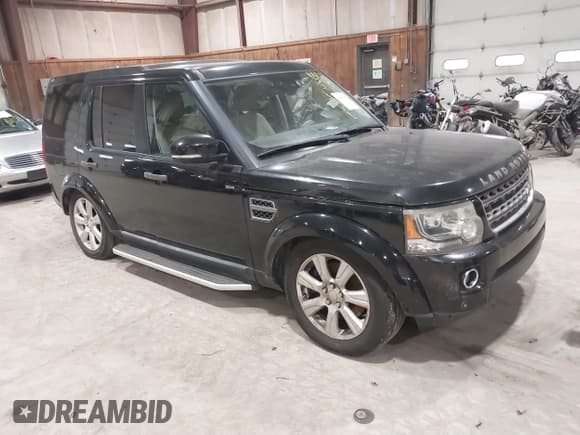 ✅ 2015 Land Rover LR4 HSE • VIN: SALAG2V68FA750668 • Lot: 41874827. Listed on IAAI with 125,285 mi. Free auction sales archive from the USA and detailed vehicle history report at DreamBid. Image 1.