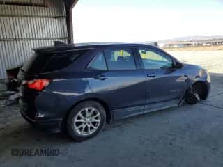 2018 Chevrolet Equinox LS z VIN 3GNAXREV2JS607446, wystawiony jako Copart lot #81748745 z przebiegiem 79 351 mil mil oraz Szkoda całkowita • Salvage title. Historia ofert i sprzedaży dostępna na DreamBid. Obrazek 3.